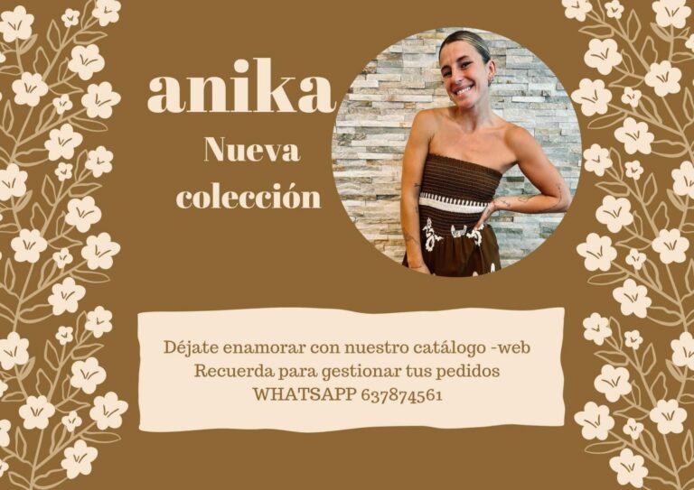 Anika tienda de ropa y complementos de mujer